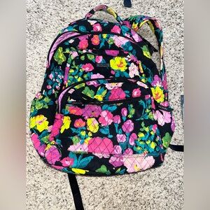Vera Bradley XL backpack and matching lunch box